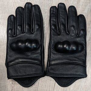 Z1R Women's 270 Motorcycle Leather Padded Gloves Small